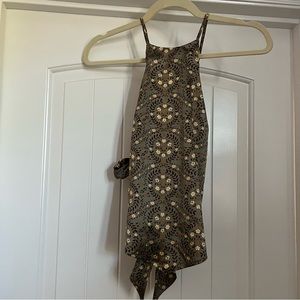 Free People • Easy Breezy Cami in Green Floral • Size XS